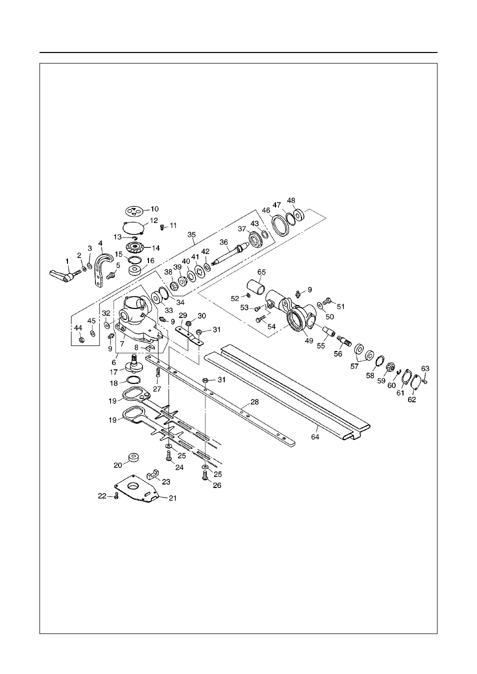 Parts list | RedMax BCZ2500S/SU User Manual | Page 18 / 22