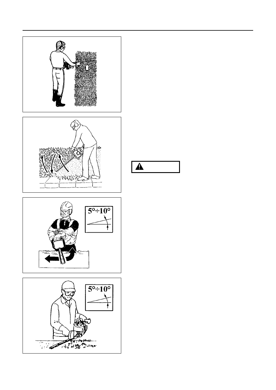 Operation | RedMax HEDGE HTZ2500 User Manual | Page 19 / 36