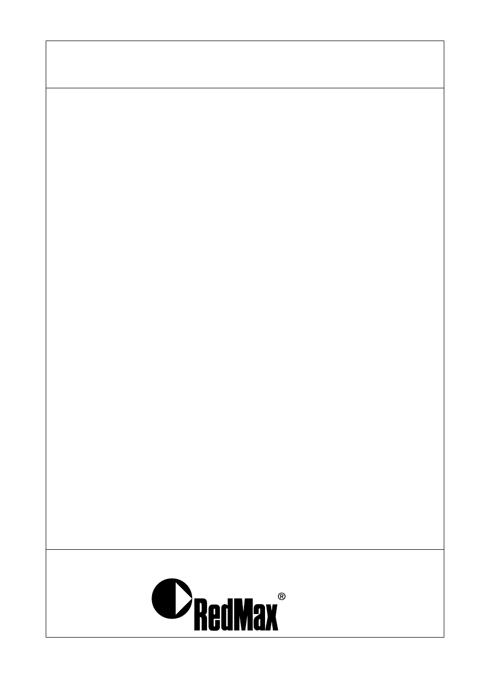 Redmax 2-year limited warranty | RedMax HEDGE HTZ2500 User Manual | Page 33 / 36