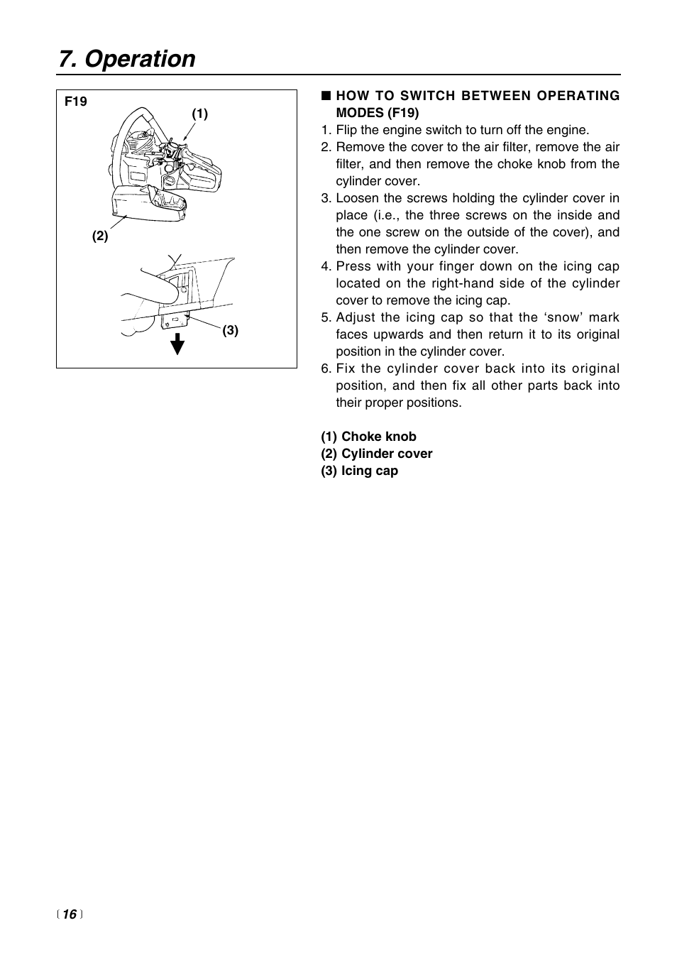 Operation | RedMax G3800AVS User Manual | Page 16 / 36