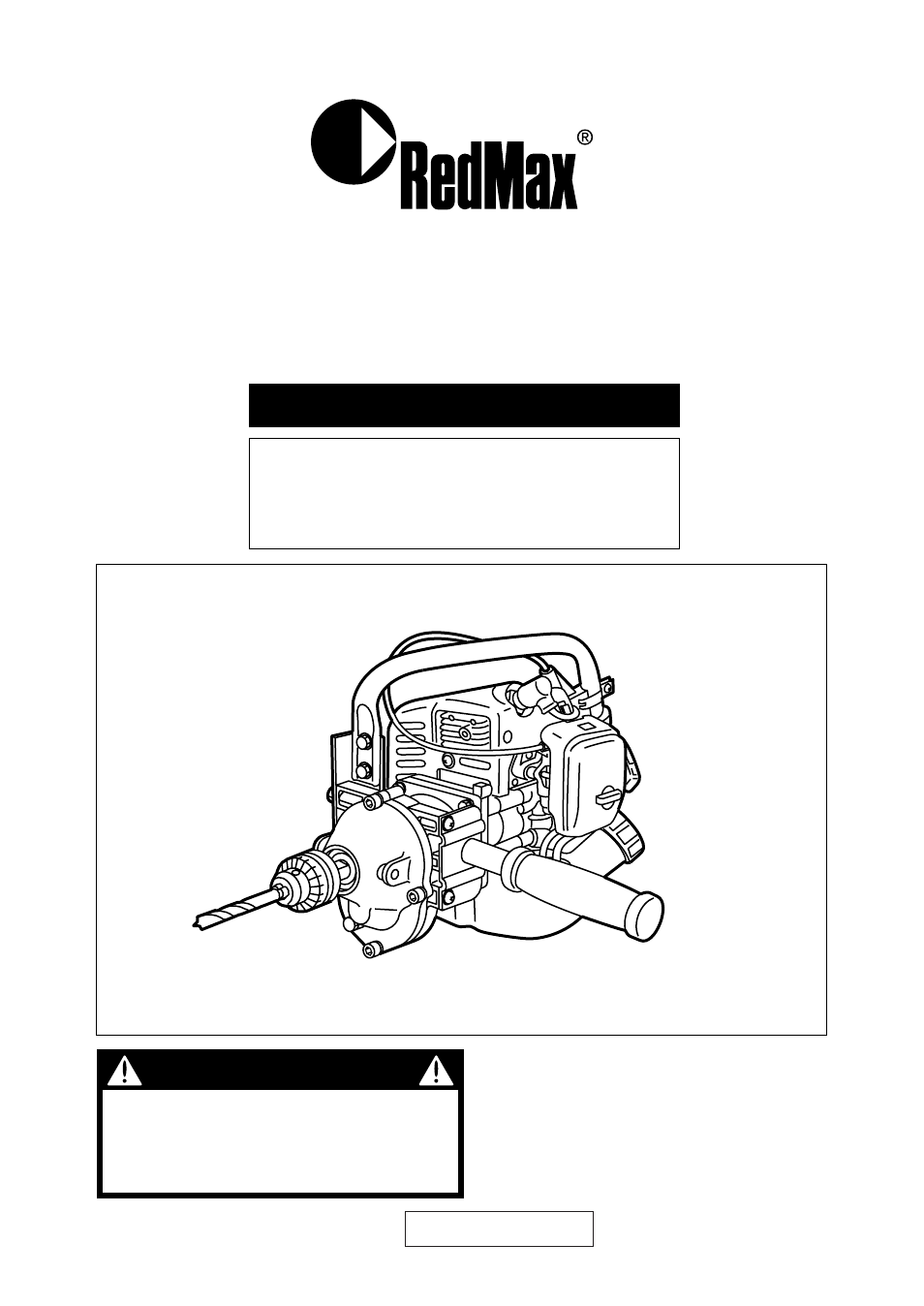 RedMax EDG2300 User Manual | 22 pages