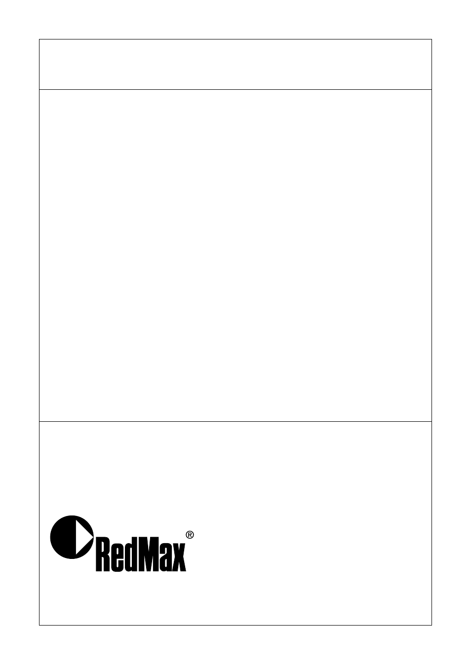 RedMax EDG2300 User Manual | Page 20 / 22