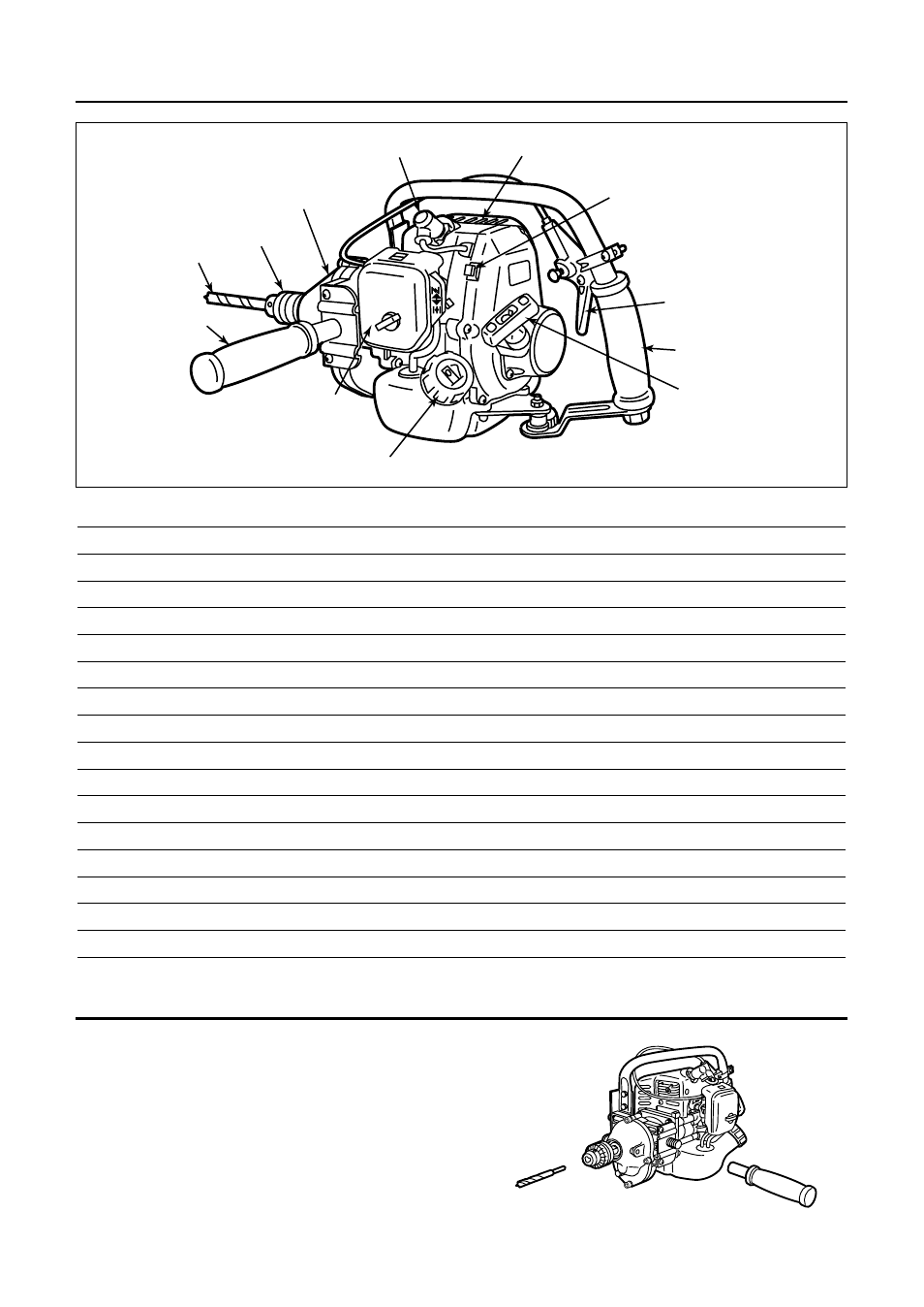 Parts location & specifications setup | RedMax EDG2300 User Manual | Page 9 / 22