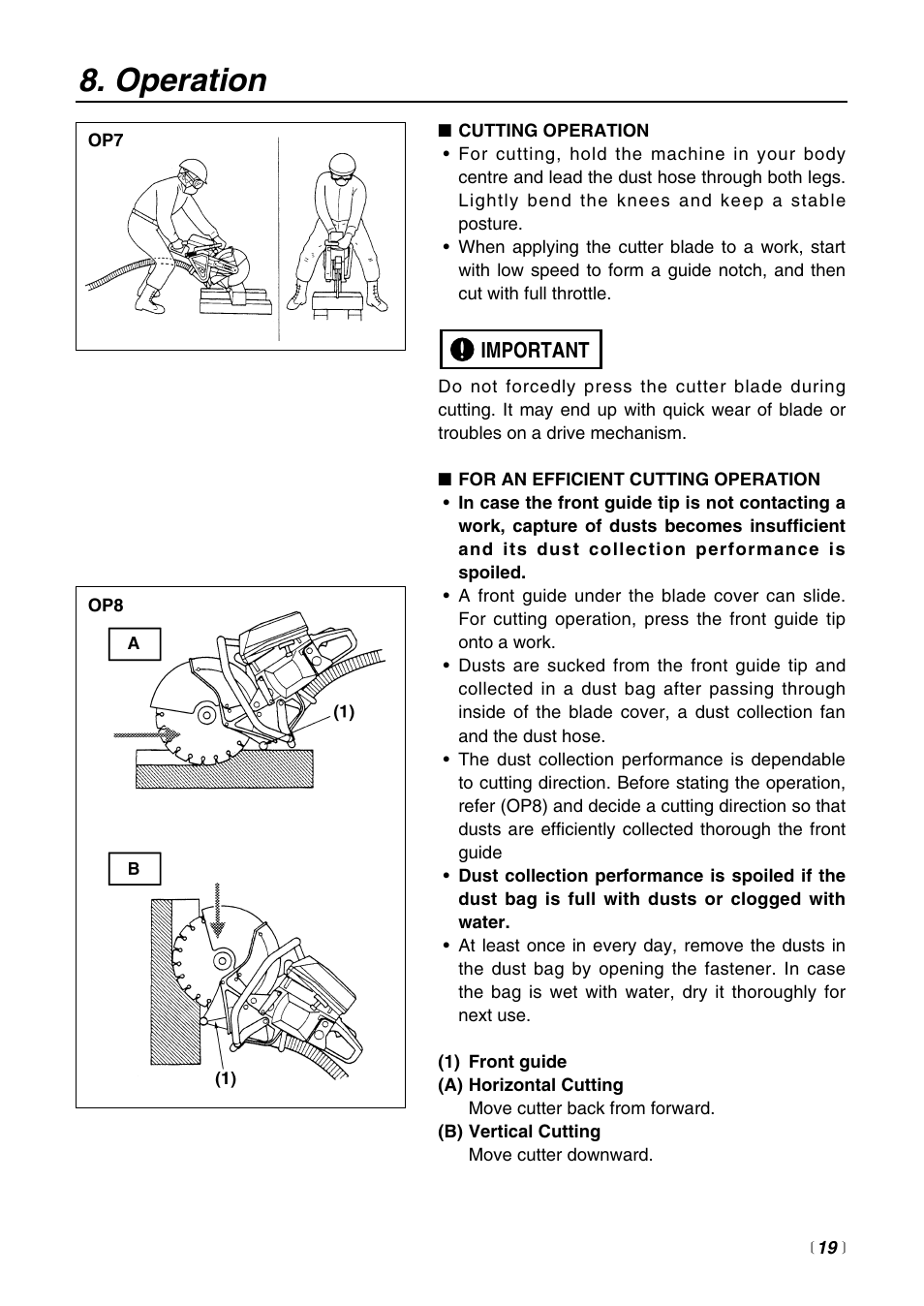 Operation | RedMax HC510DV User Manual | Page 19 / 44