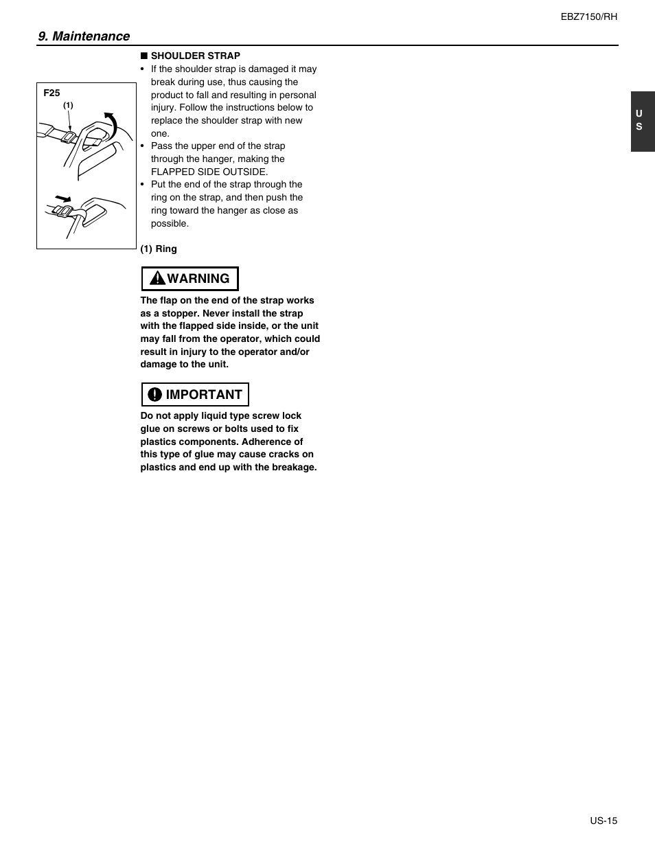 RedMax EBZ7150RH User Manual | Page 15 / 18