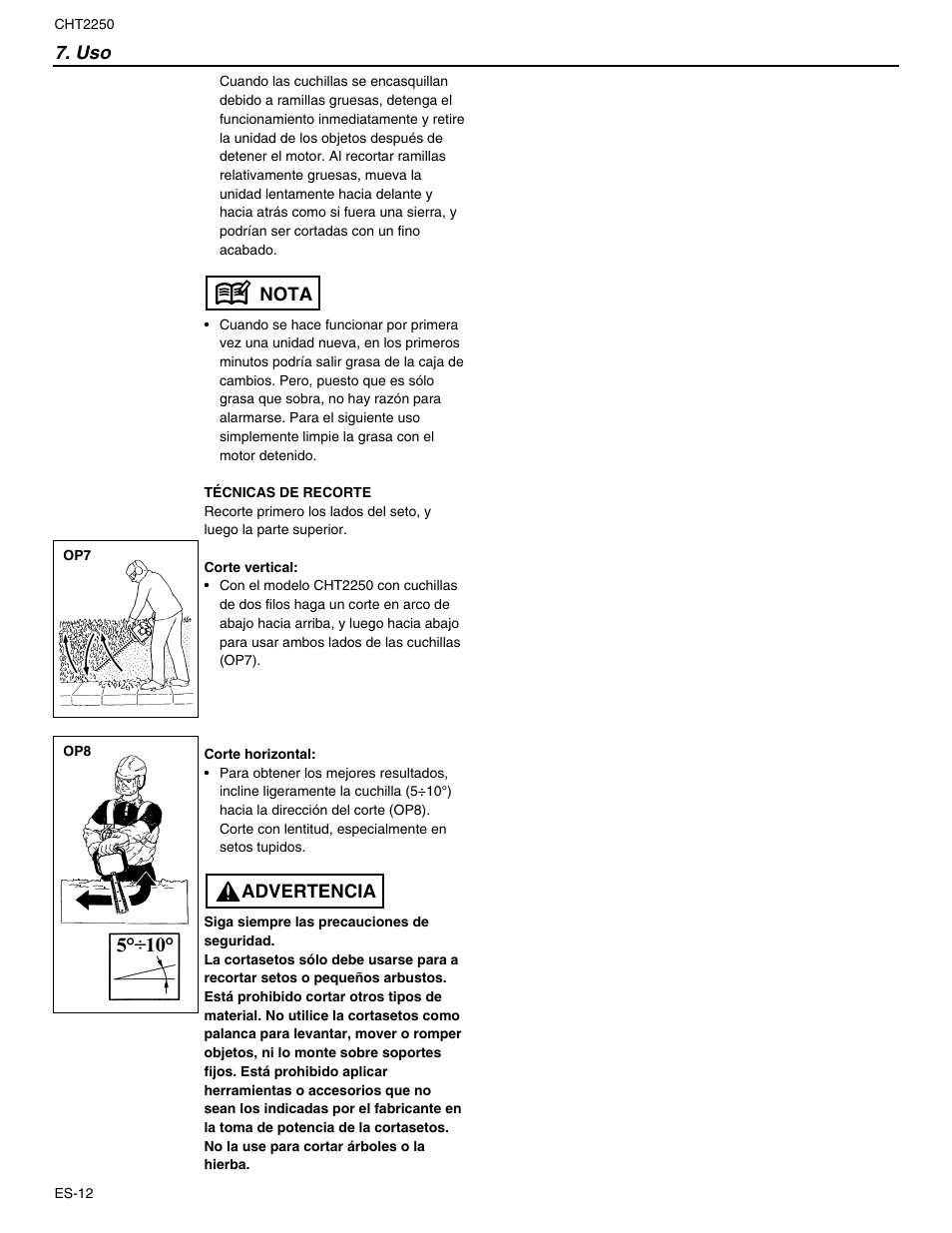 RedMax CHT2250 User Manual | Page 48 / 60