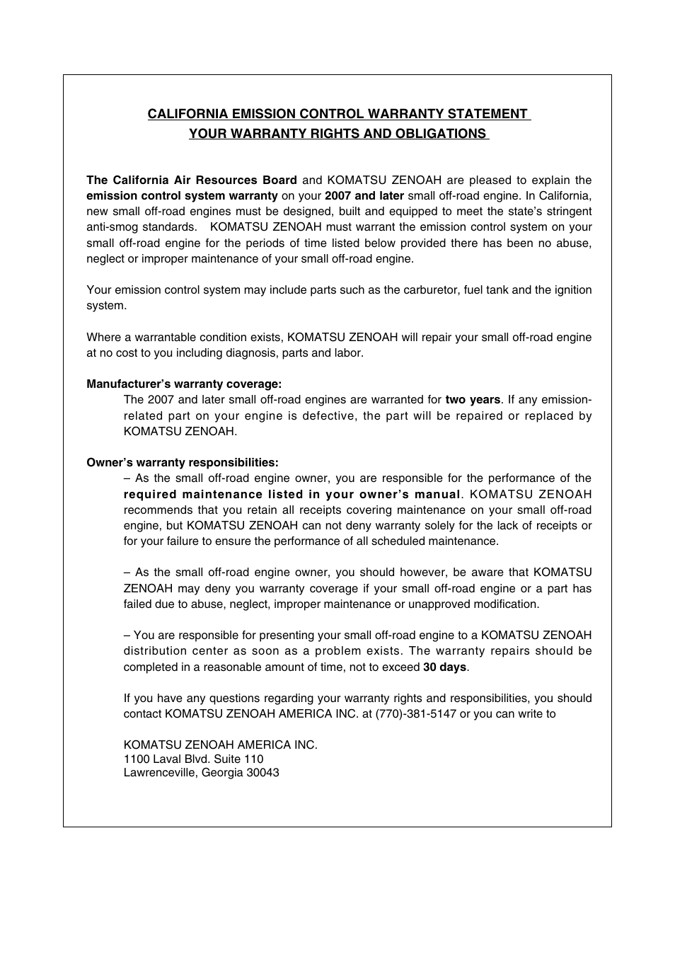 RedMax EBZ5000Q User Manual | Page 28 / 36