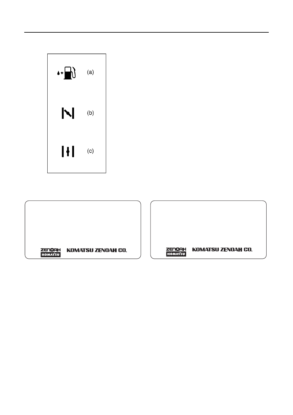 Symbols on the machine | RedMax EB4400 User Manual | Page 8 / 28