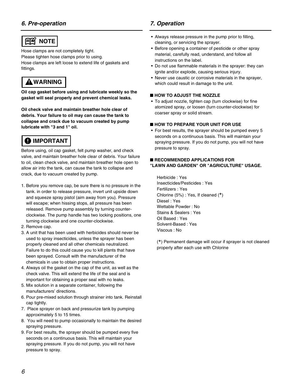 RedMax Backpack Sprayer BM40S User Manual | Page 6 / 12