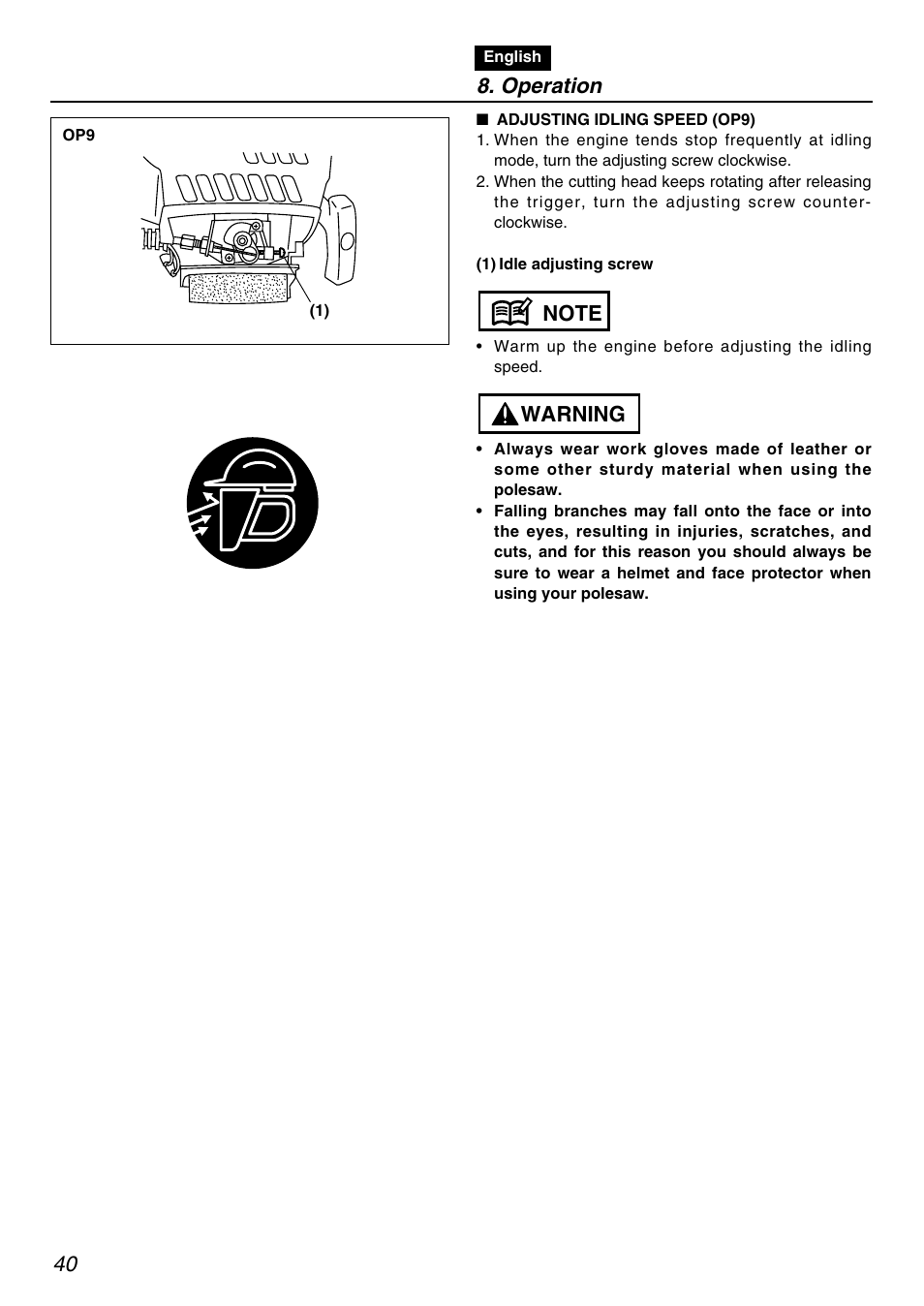 RedMax PSZ2401-CA User Manual | Page 40 / 68