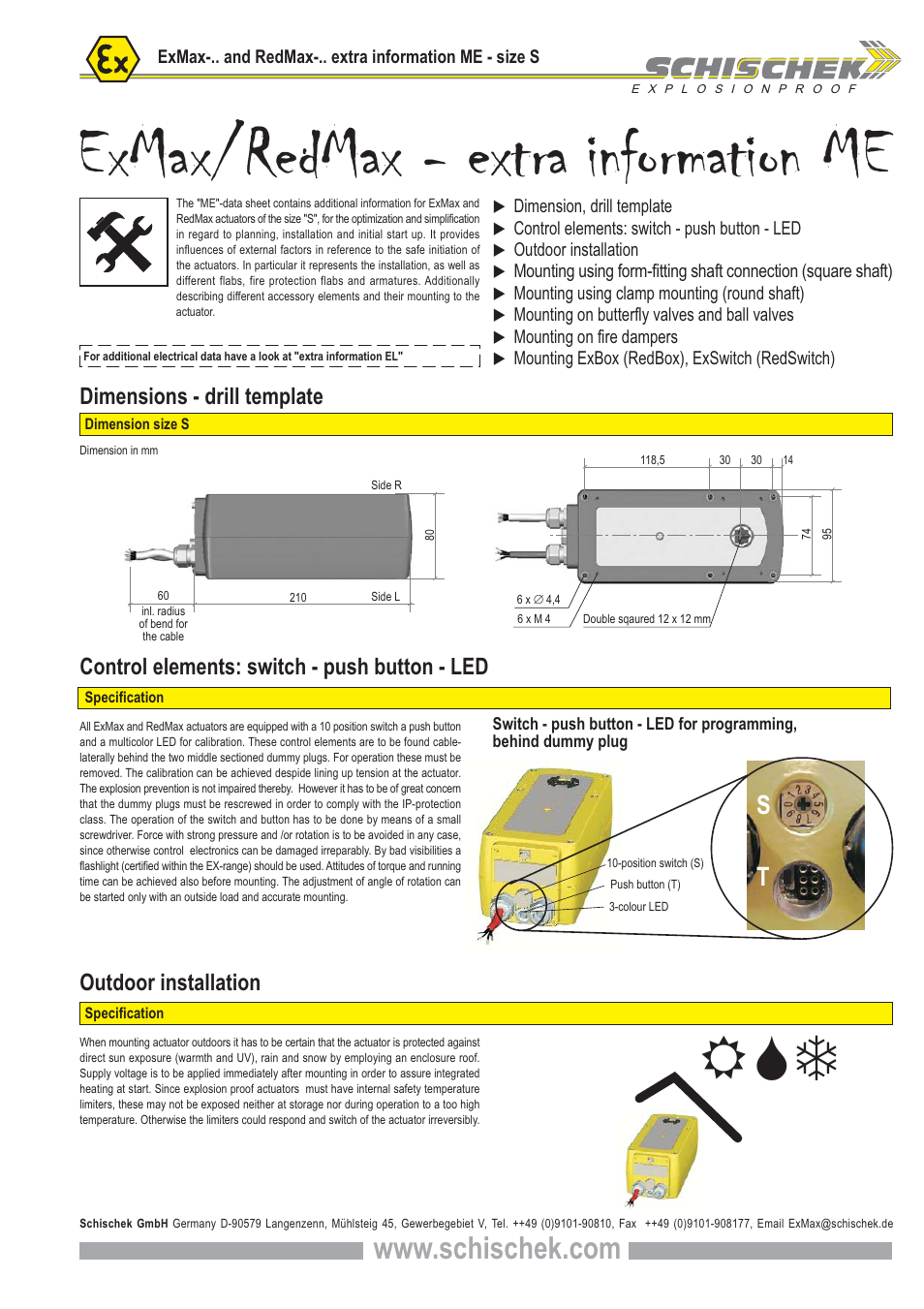 Exmax/redmax - extra information me | RedMax REVOLUTION -5.10-BF User Manual | Page 9 / 12