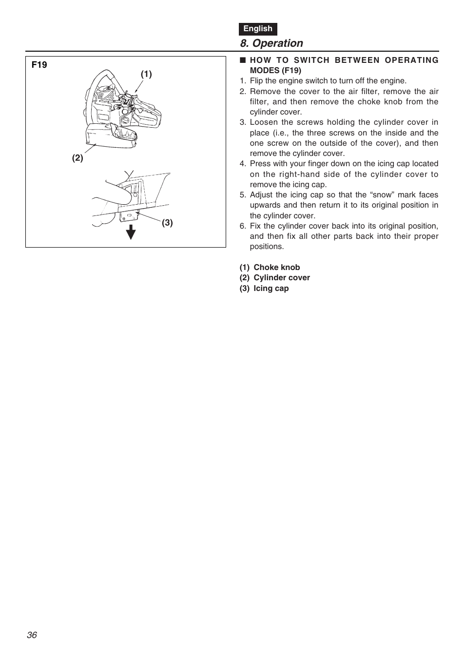 Operation | RedMax GZ4500 User Manual | Page 36 / 72