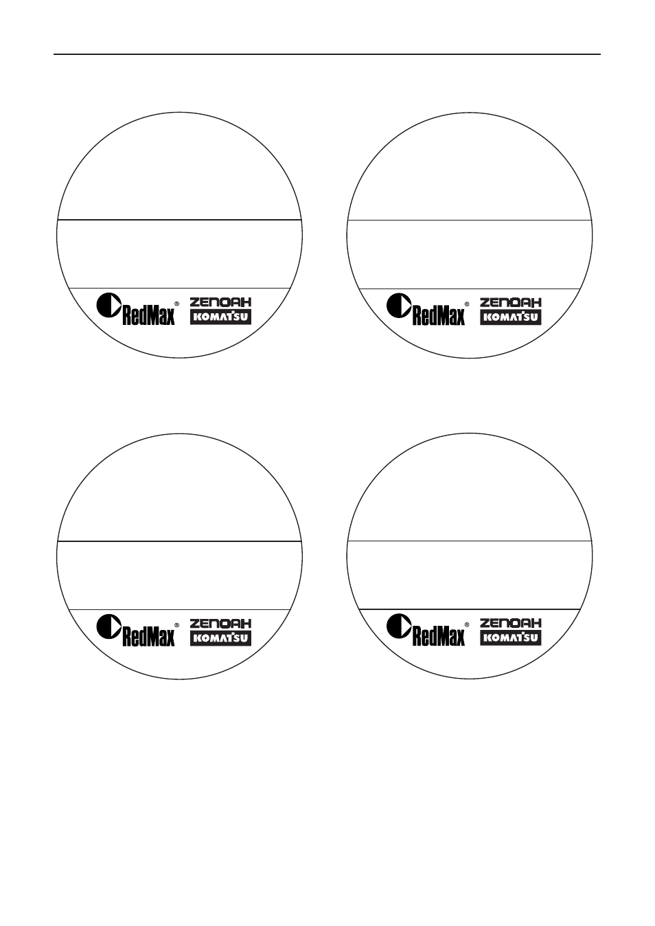 G34l, G43l, Important engine information | Emission control label | RedMax BC4401DW User Manual | Page 37 / 38