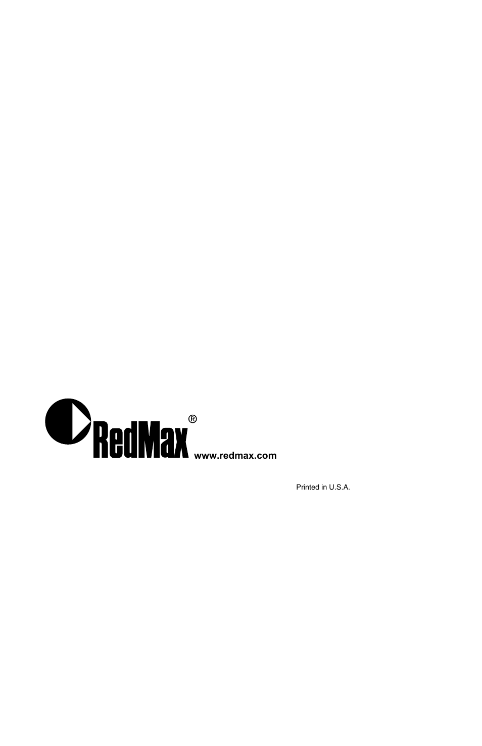 RedMax GK-280 User Manual | Page 7 / 7