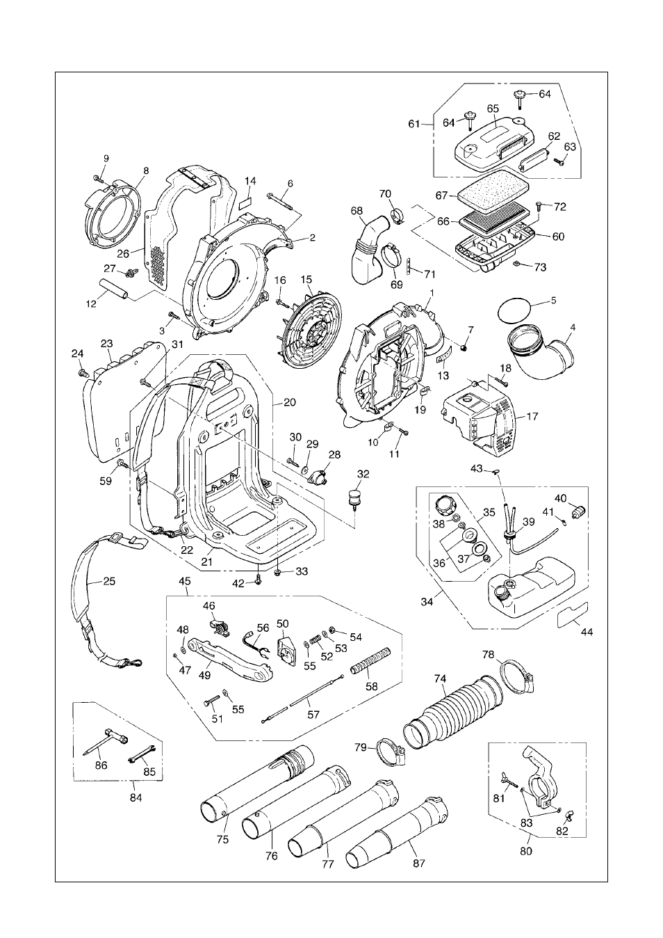 RedMax EB7000 User Manual | Page 18 / 28