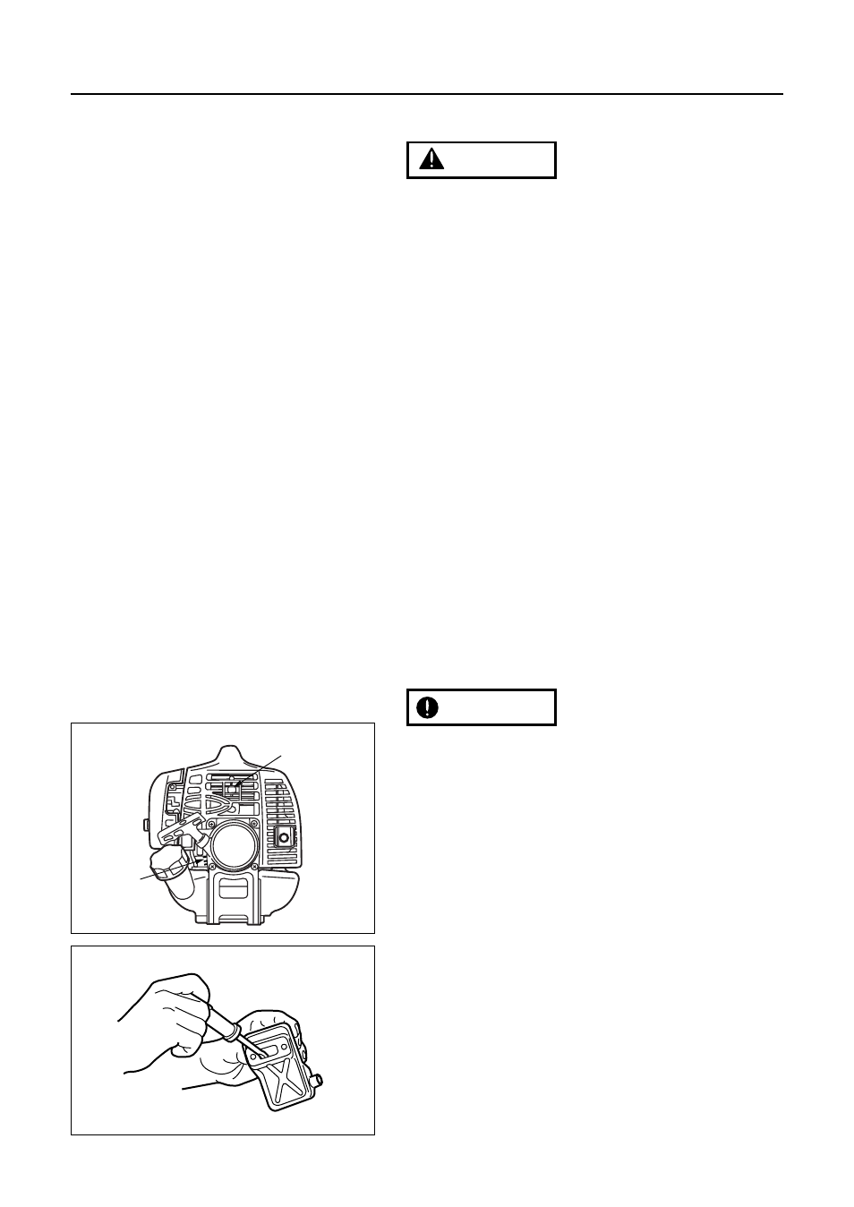 Maintenance | RedMax SRTZ2500 User Manual | Page 24 / 36