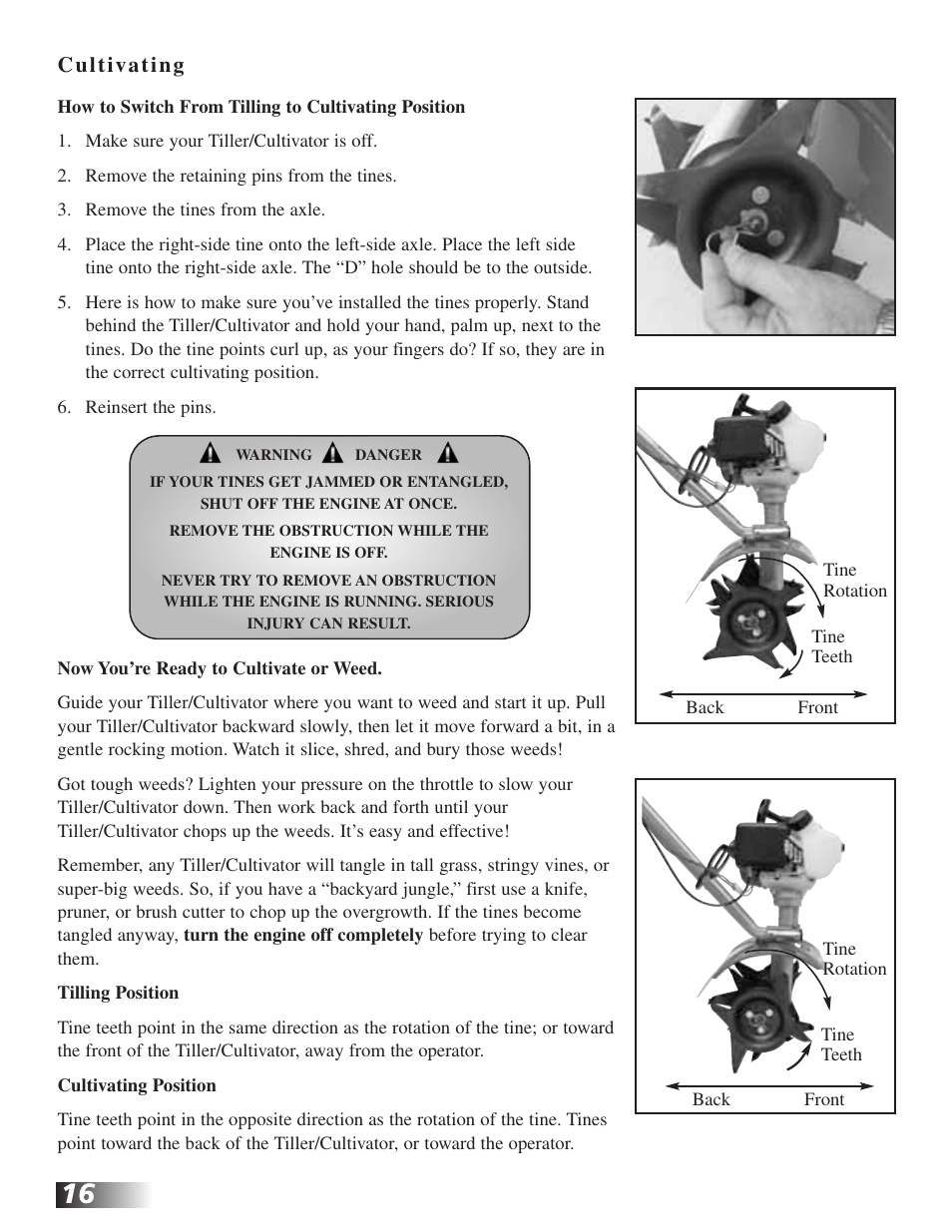 RedMax CV225 User Manual | Page 16 / 31