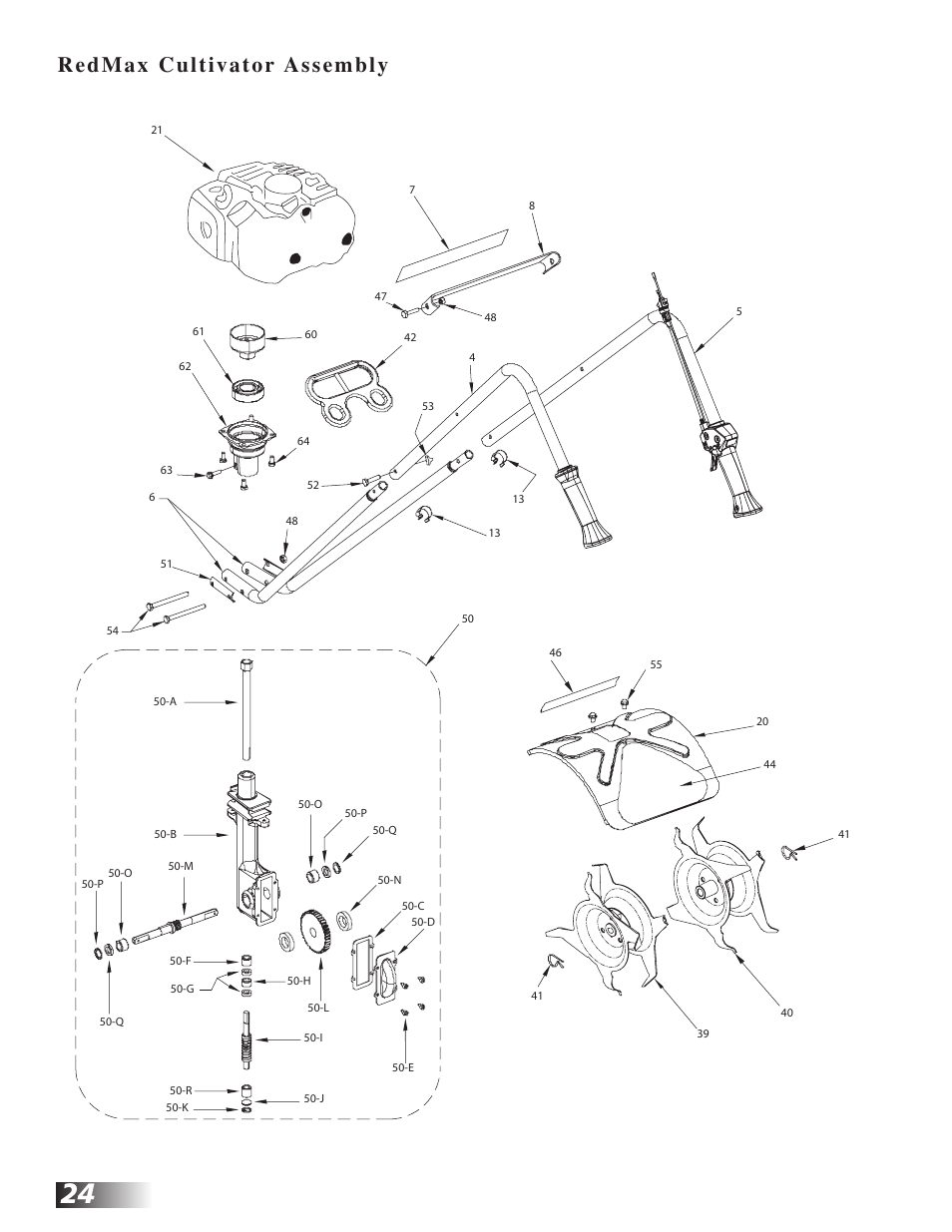RedMax CV225 User Manual | Page 24 / 31