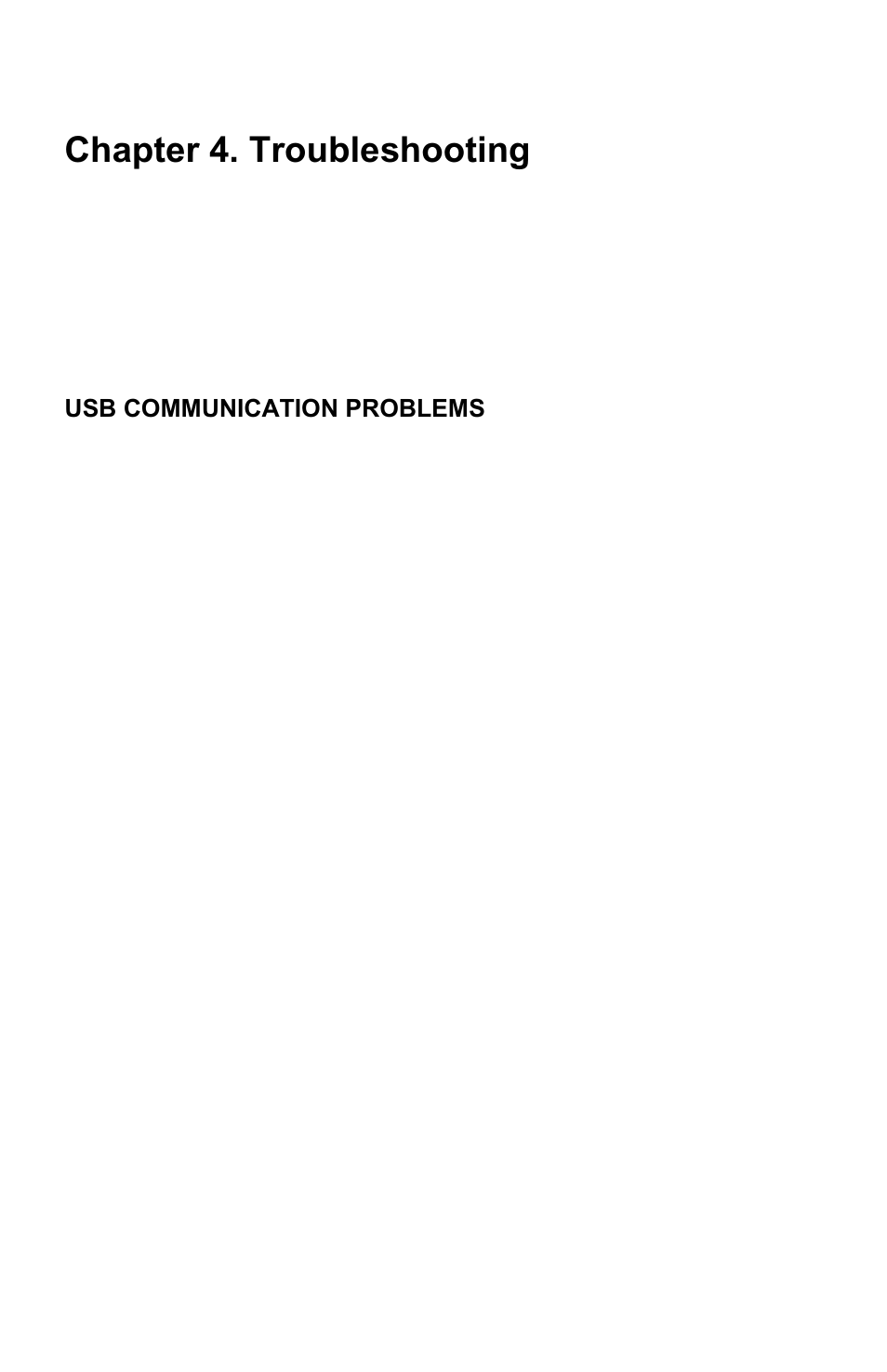 Chapter 4. troubleshooting | RTI U1 User Manual | Page 16 / 21
