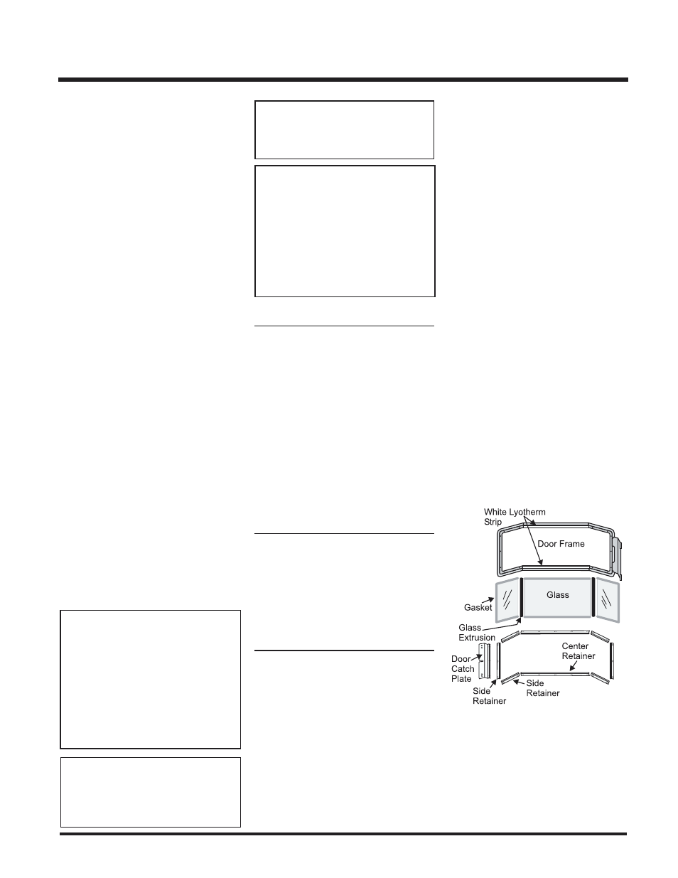 Maintenance, Maintenance instructions, Log replacement | Door and glass gasket, Gold-plated doors, Glass replacement | Regency Wraps U38-LP User Manual | Page 17 / 24