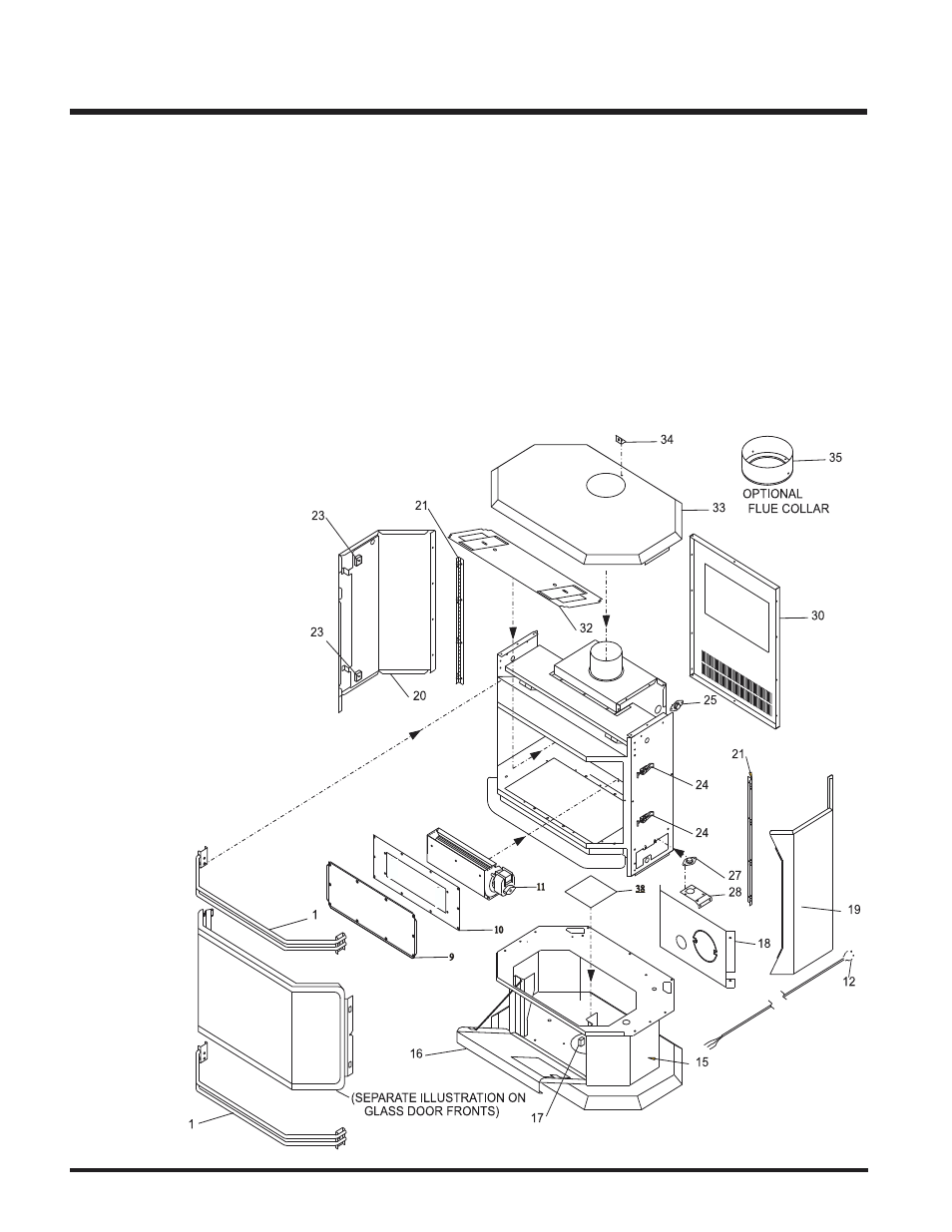 Parts list, U38 main assembly | Regency Wraps U38-LP User Manual | Page 20 / 24