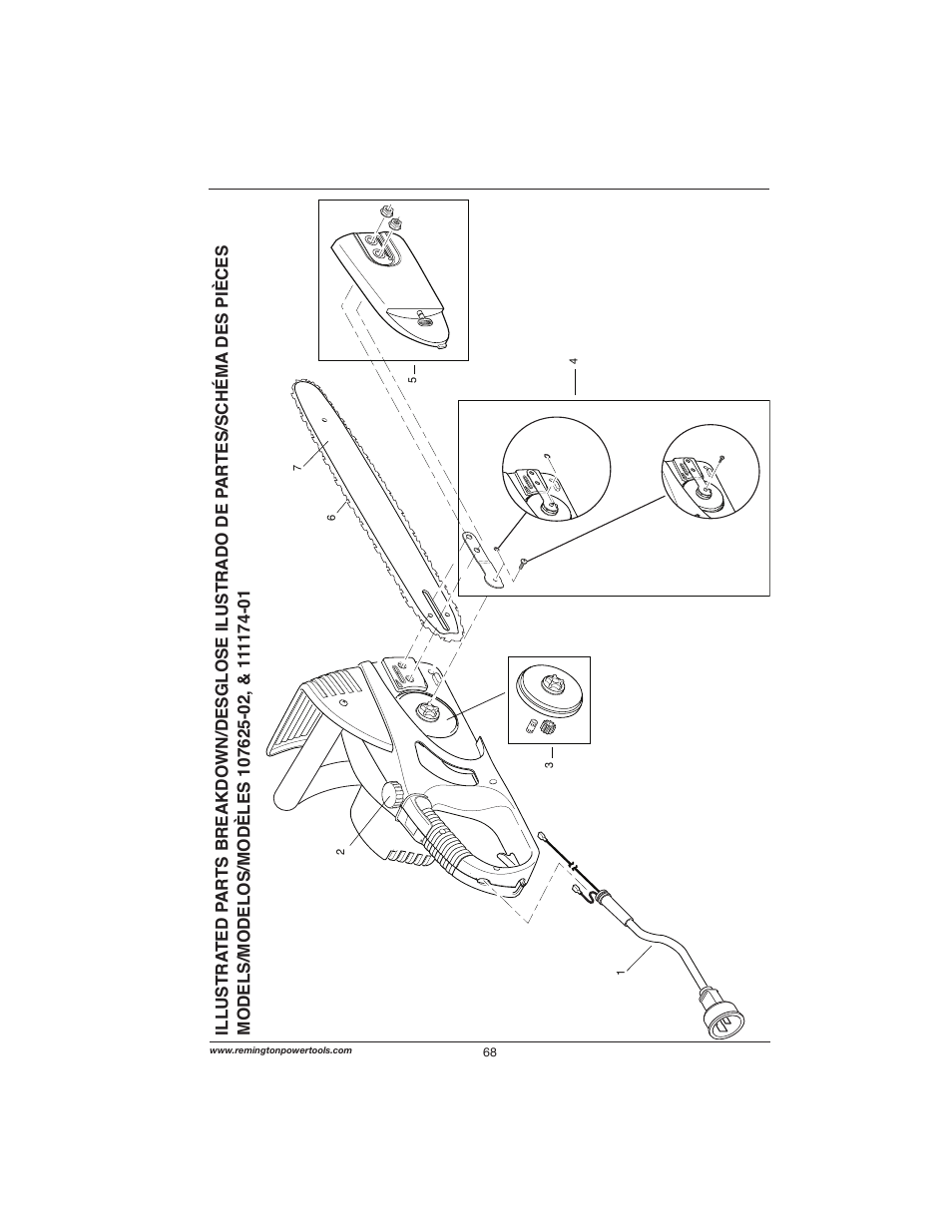 Remington Power Tools 111174-01 User Manual | Page 25 / 29