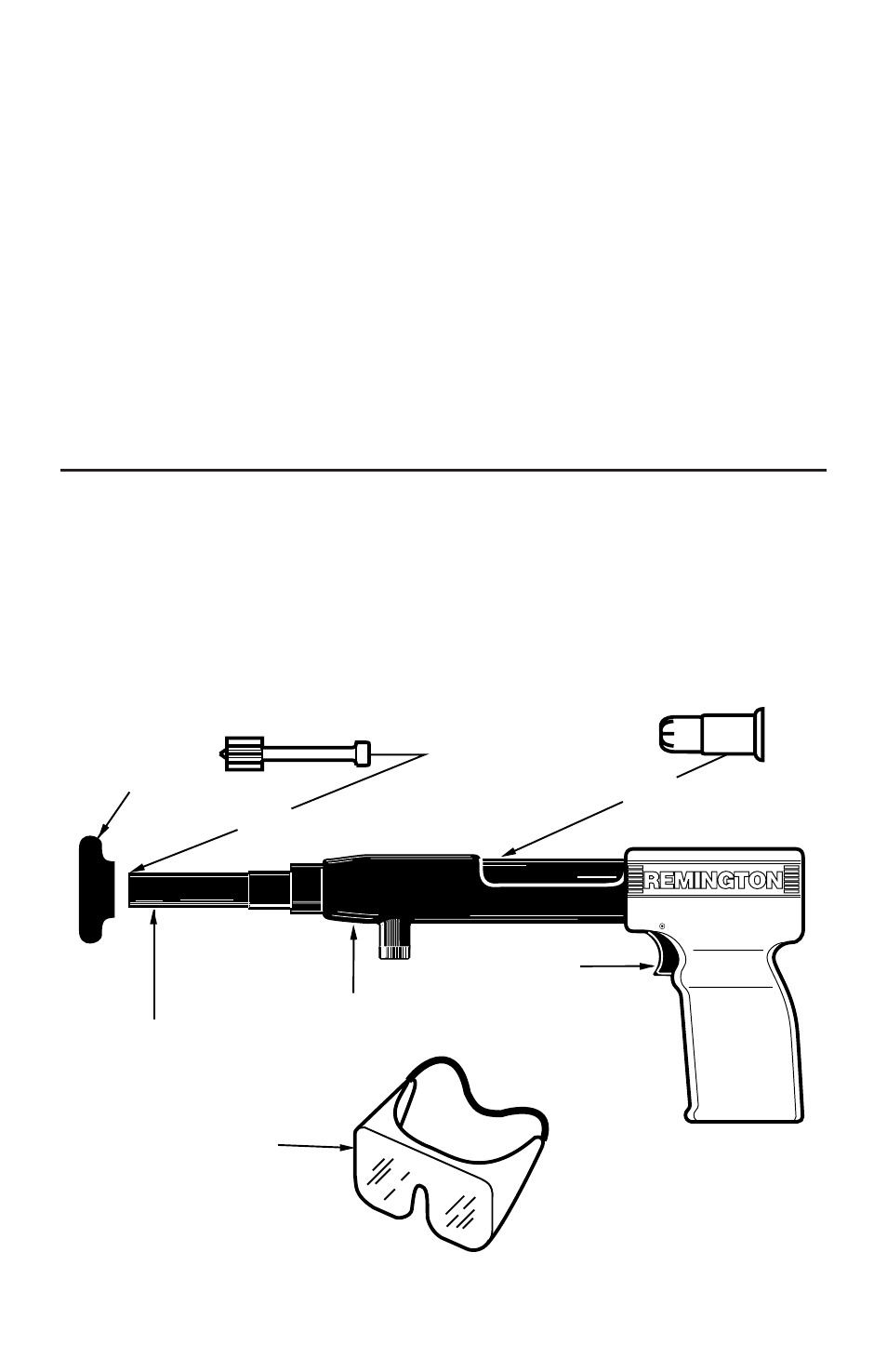 Remington, Index, Model 494 powder actuated fastening tool | Remington Power Tools 494 User Manual | Page 2 / 24