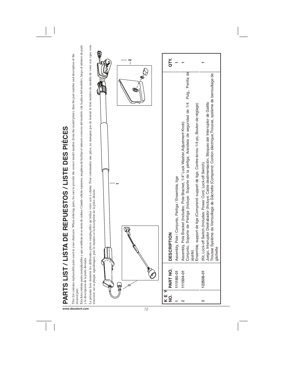 Remington Power Tools 104317 User Manual | Page 72 / 76