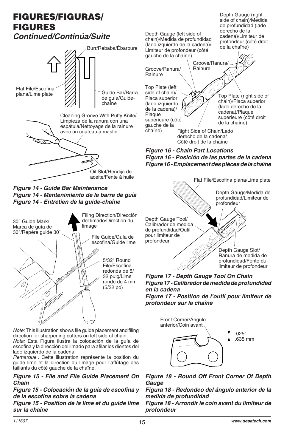Figures/figuras/ figures, Continued/continúa/suite | Remington Power Tools BRANCH WIZARD DPS-1: 111409-01 User Manual | Page 15 / 40