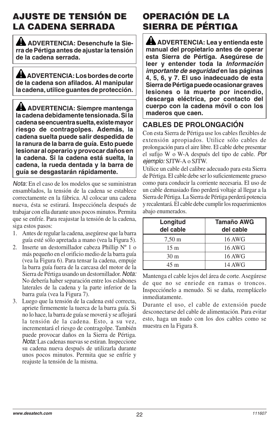 Remington Power Tools BRANCH WIZARD DPS-1: 111409-01 User Manual | Page 22 / 40