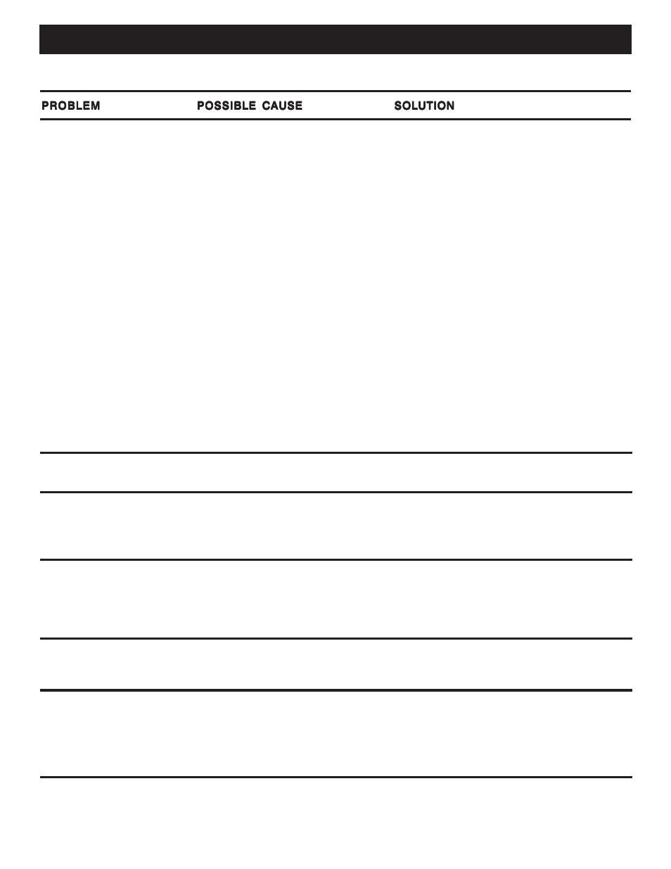 Troubleshooting | Ryobi PBC3046E User Manual | Page 20 / 24