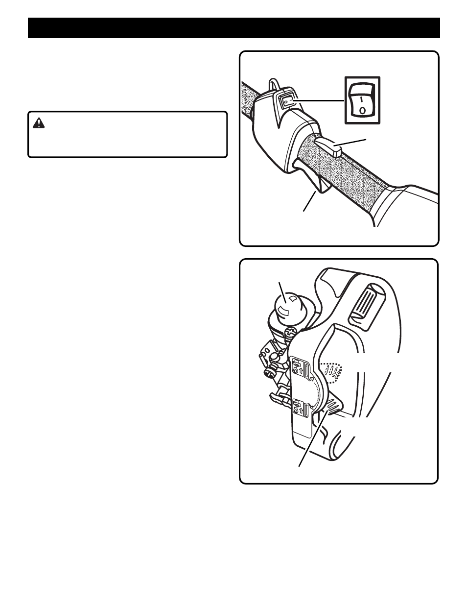 Operation, Warning | Ryobi RY70105 User Manual | Page 15 / 24