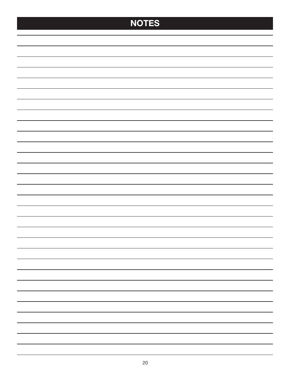 Ryobi 3000 PSI User Manual | Page 20 / 26