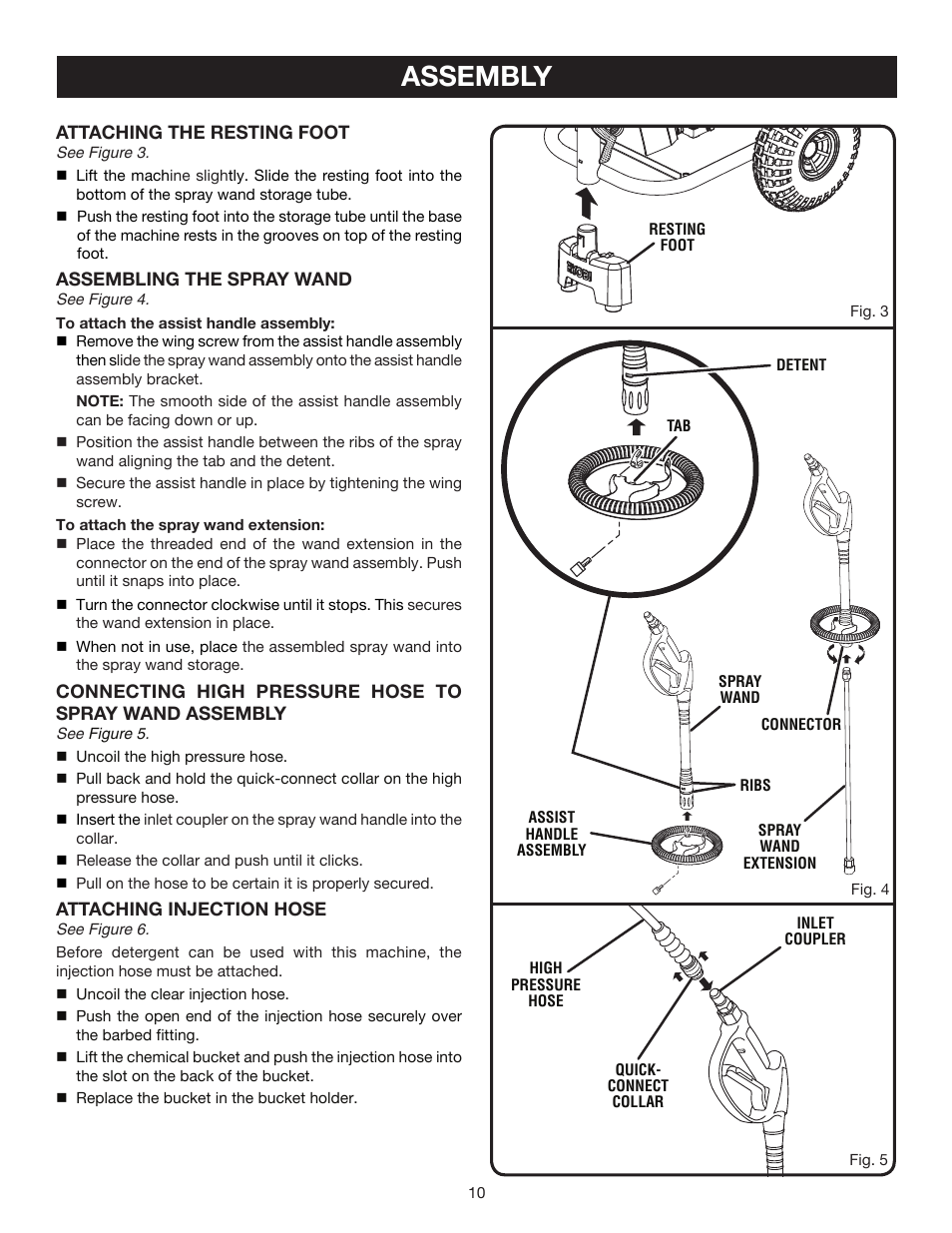 Assembly | Ryobi RY80030A User Manual | Page 10 / 26