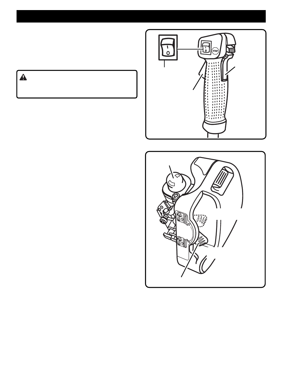 Operation, Warning | Ryobi PBC3046B User Manual | Page 14 / 22