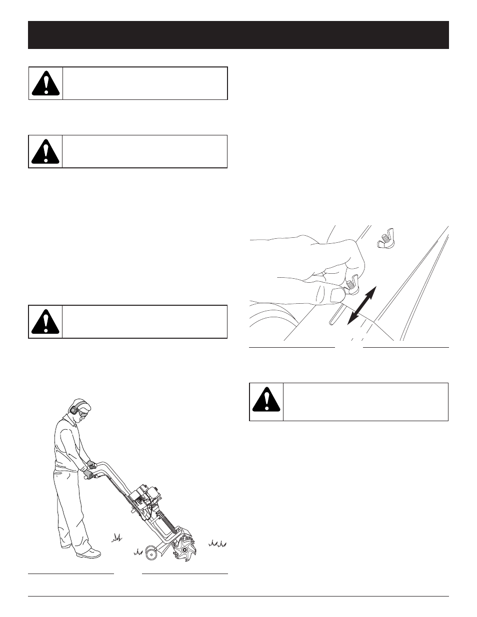 Operating instructions | Ryobi 410r User Manual | Page 11 / 64