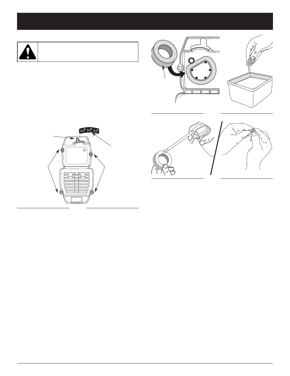 Maintenance and repair instructions | Ryobi 410r User Manual | Page 13 / 64