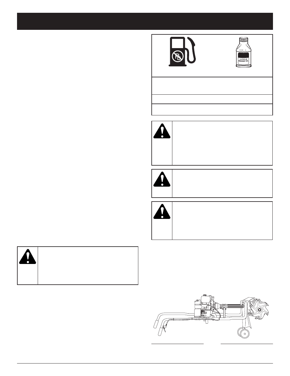 Informations sur l'huile et le carburant | Ryobi 410r User Manual | Page 29 / 64