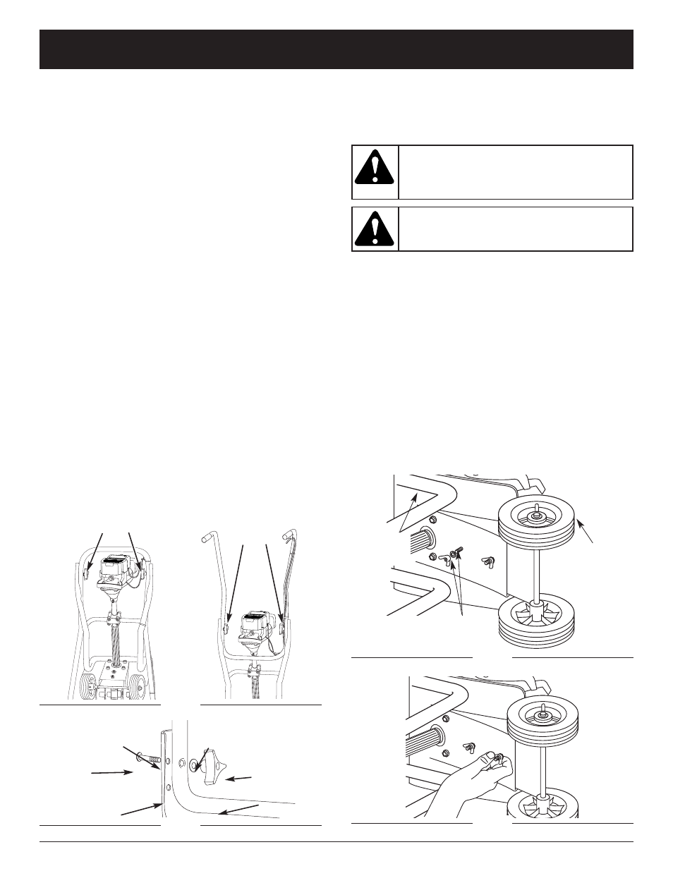 Instrucciones de ensamble | Ryobi 410r User Manual | Page 48 / 64