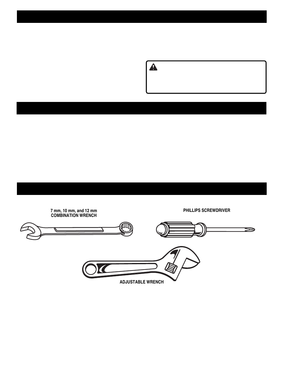 Loose parts list, Tools needed, Unpacking | Warning | Ryobi BENCH GRINDER  BGH826 User Manual | Page 7 / 14