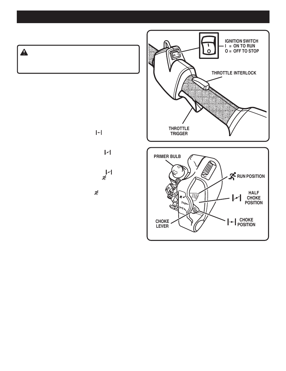 Operation, Warning | Ryobi RY70101A User Manual | Page 10 / 18