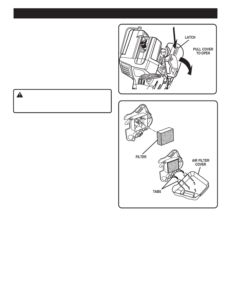 Maintenance, Warning | Ryobi RY70101A User Manual | Page 13 / 18