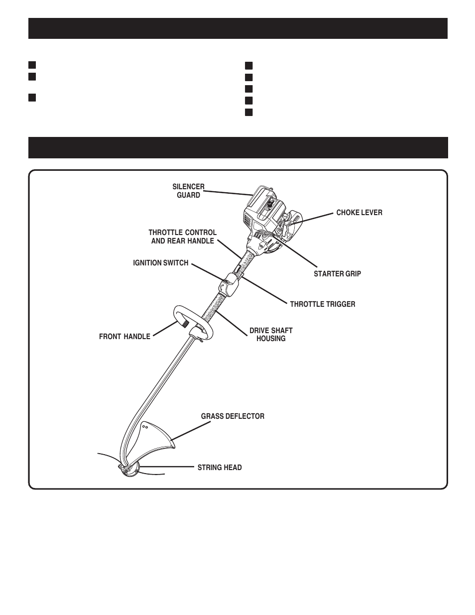 Features, Unpacking | Ryobi RY70101A User Manual | Page 6 / 18