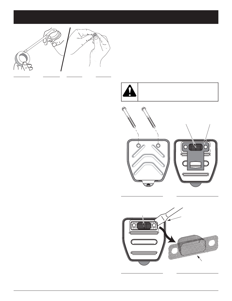 Warning, Maintenance and repair instructions | Ryobi 320BVr User Manual | Page 16 / 72