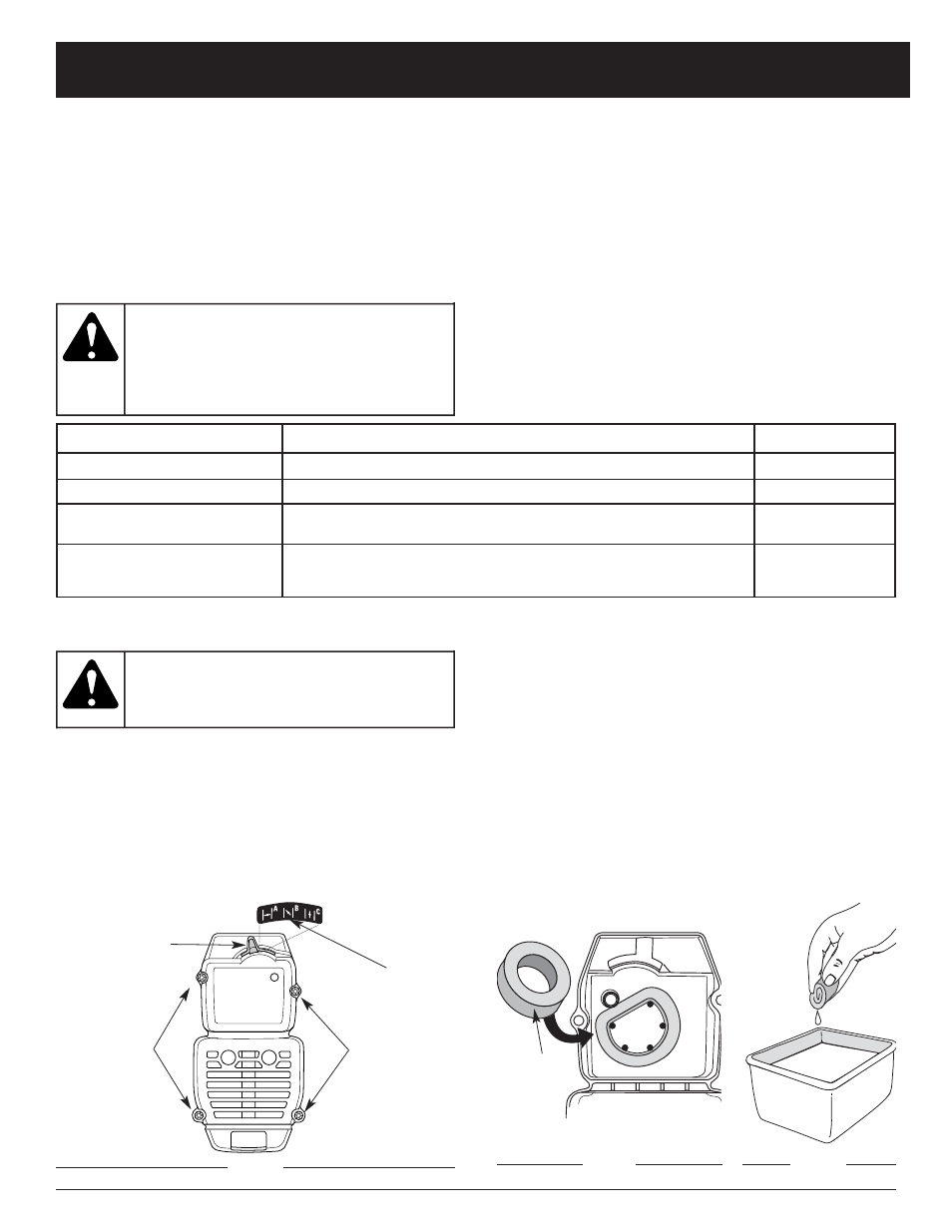 Avertissement, Entretien et réparations | Ryobi 320BVr User Manual | Page 37 / 72