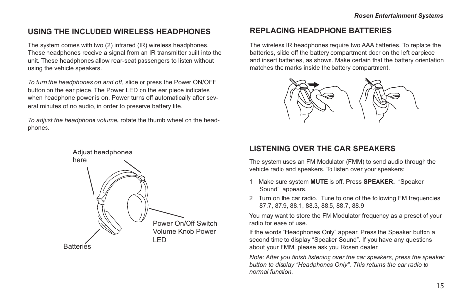 Rosen Entertainment Systems s/n 0708030488 T8 User Manual | Page 13 / 22