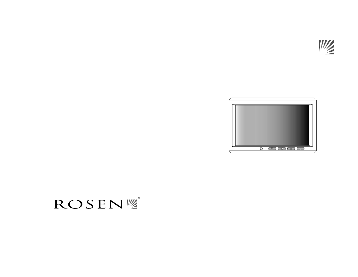 Rosen Entertainment Systems UN7000 User Manual | 8 pages