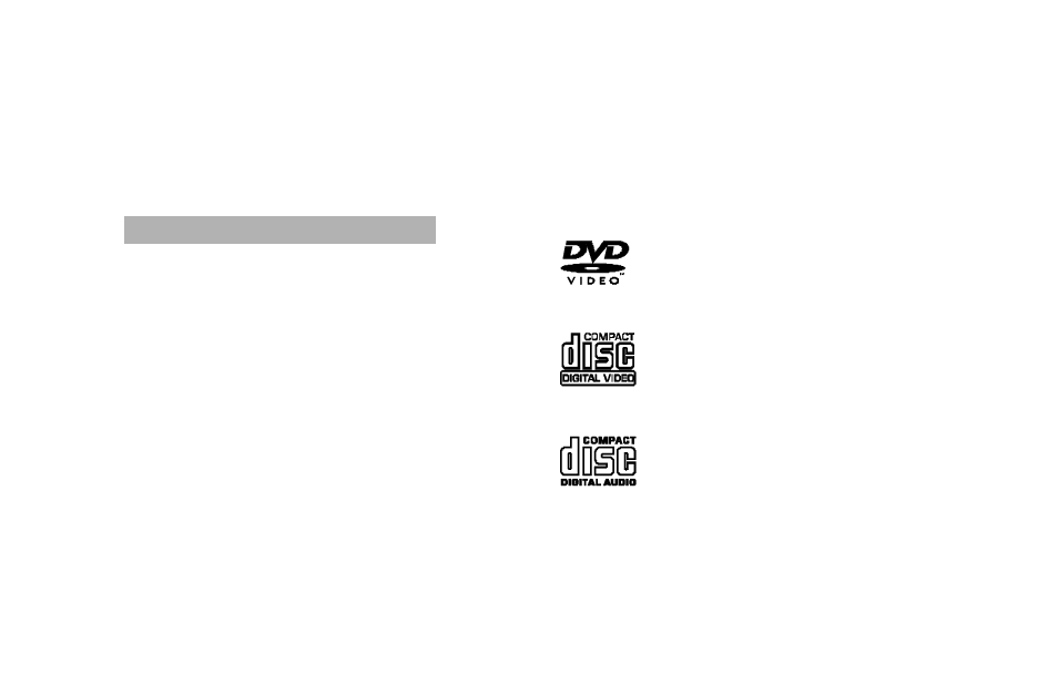 Discs played by this unit, Discs played by the unit | Rosen Entertainment Systems Rosen R5505 User Manual | Page 6 / 28