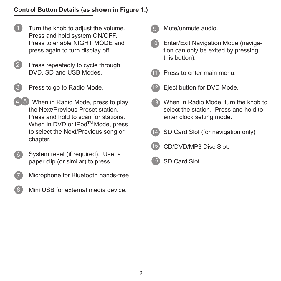 Rosen Entertainment Systems MAZDACX-7 DS-MZ0740 User Manual | Page 3 / 16