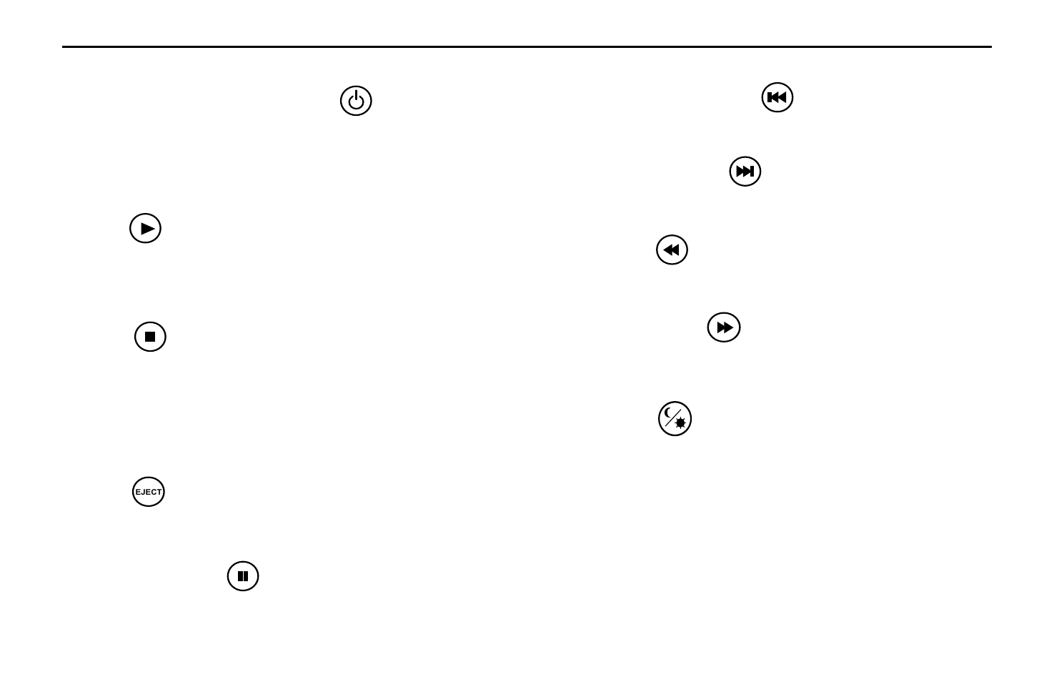 Basic remote control buttons | Rosen Entertainment Systems M10 User Manual | Page 11 / 22